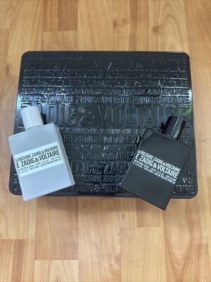 Zadig & Voltaire This is Her + This is Him Set 2x45ml Eau de Parfum Metallbox