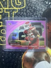 2021 Panini Playoff Football Jamal Charles #BTN-JCH Behind The Numbers Pink
