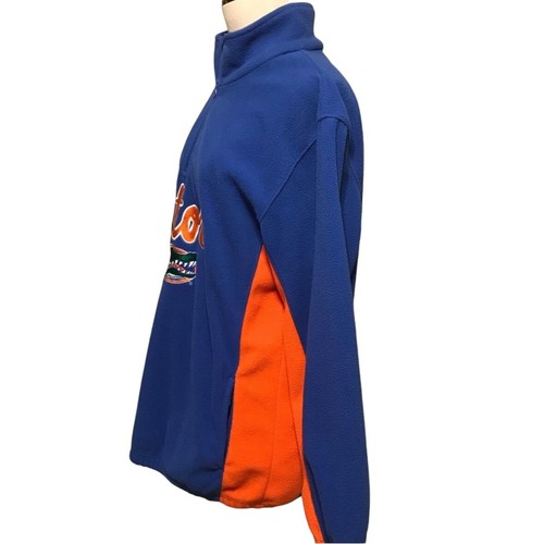 Kid Athlete Florida Gators Pullover 1/4 Zip Fleece Boys 18/20 Spell Out - Picture 2 of 9