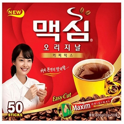 Maxim Original Korean Instant Coffee Mix 50/100 Sticks - Picture 4 of 8