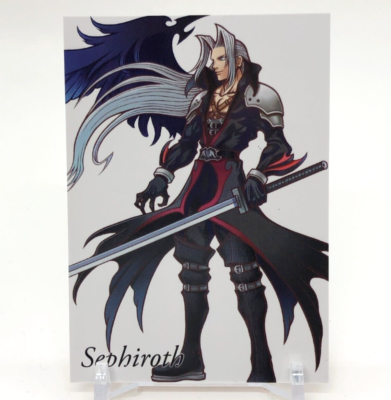ファイナルファンタジー ファミ通 アートミュージアム セフィロス Sephiroth Final Fantasy VII Art Museum Card TCG Japanese Square