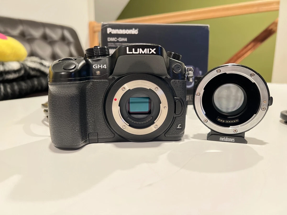 Panasonic Lumix GH4 16MP Professional 4K + Speed Booster