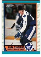 1989-90 O-Pee-Chee #274 Mark Osborne Toronto Maple Leafs