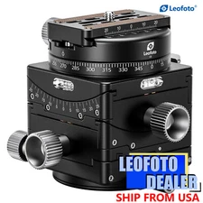 Leofoto G6 Geared Head with QP-70N QR Plate Precision-Geared Control