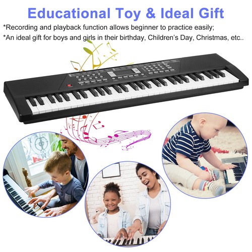 Electric Music Piano Kids Digital Keyboard Piano Musical Instrument Piano Gift - Picture 38 of 79