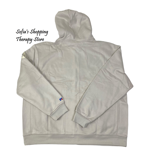Russell Athletic Men's & Big Men's Arch Graphic Zip Up Hoodie Sz 3XL Gray - 第 3/7 張圖片