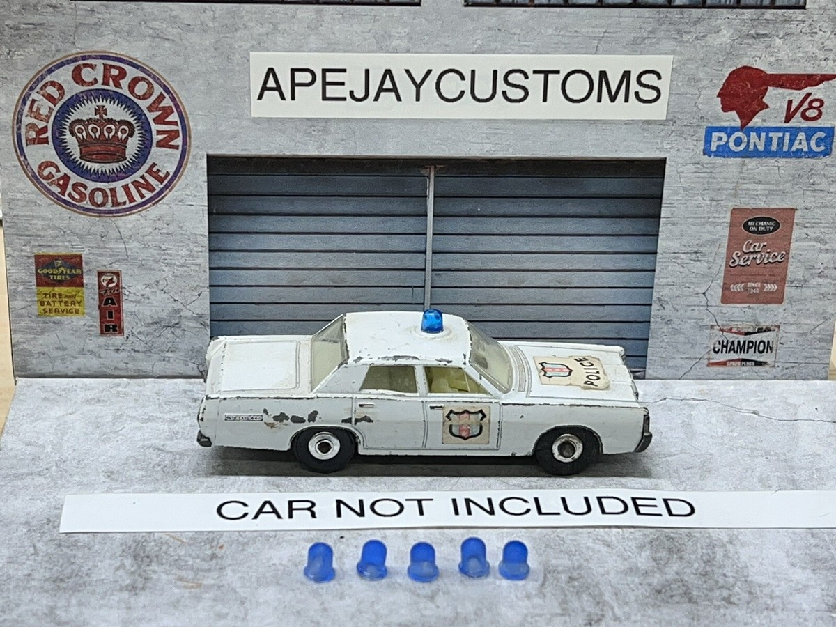 マッチボック MERCURY POLICE CAR No.55 73 Matchbox Superfast Mercury Police Car No. 55 Station Wagon