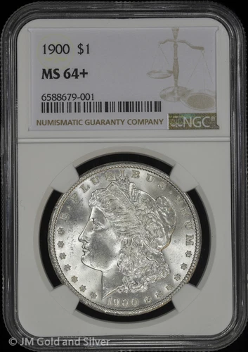 1900-P $1 Morgan Silver Dollar NGC MS 64+ | Uncirculated UNC BU