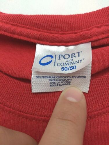 AAA Versicherung T-Shirt Erwachsene XL Cares Volunteer rot kurzarm doppelseitig - Bild 4 von 9