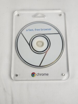 Rare 12 Google Chrome Installation CD Plexi Store Display Advertising Meme G G2U