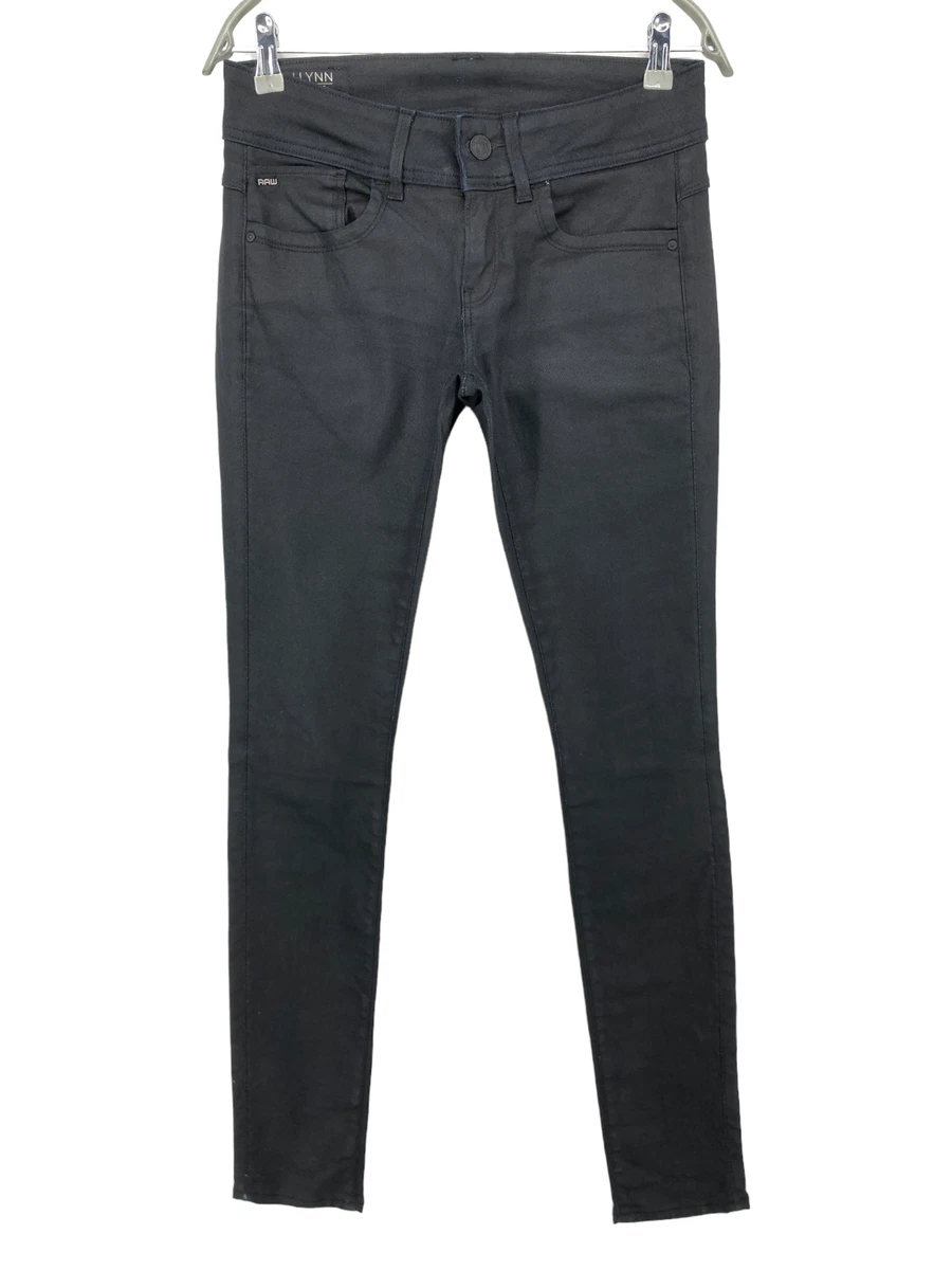 G STAR RAW Women LYNN Mid Skinny Jeans Size W28 L32