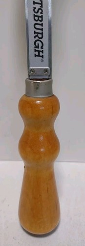 Finished Wooden Tool Handle With Ferrule Drilled Center Files Wood Turning Craft - Picture 12 of 14
