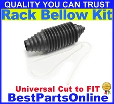 Rack and Pinion Bellow Boot Kit Universal Fit Cut To Fit with zip ties 