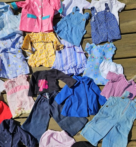 Doll Clothes 18" Huge Lot Dress Outfit Jacket Fits American Girl Our Generation - Picture 5 of 8