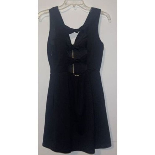 Guess Dress Womens Size 2 Black Sleeveless Knee Length Dress