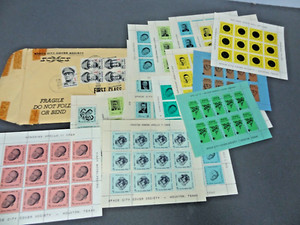NASA Local Post/Space Cover Society Rare Collcetion 18 complete sheets