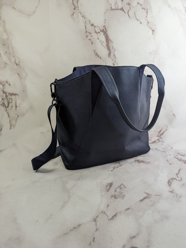 Lululemon All Day Tote Blue Large Pockets Water Repellent Purse Bag Crossbody - Picture 17 of 17