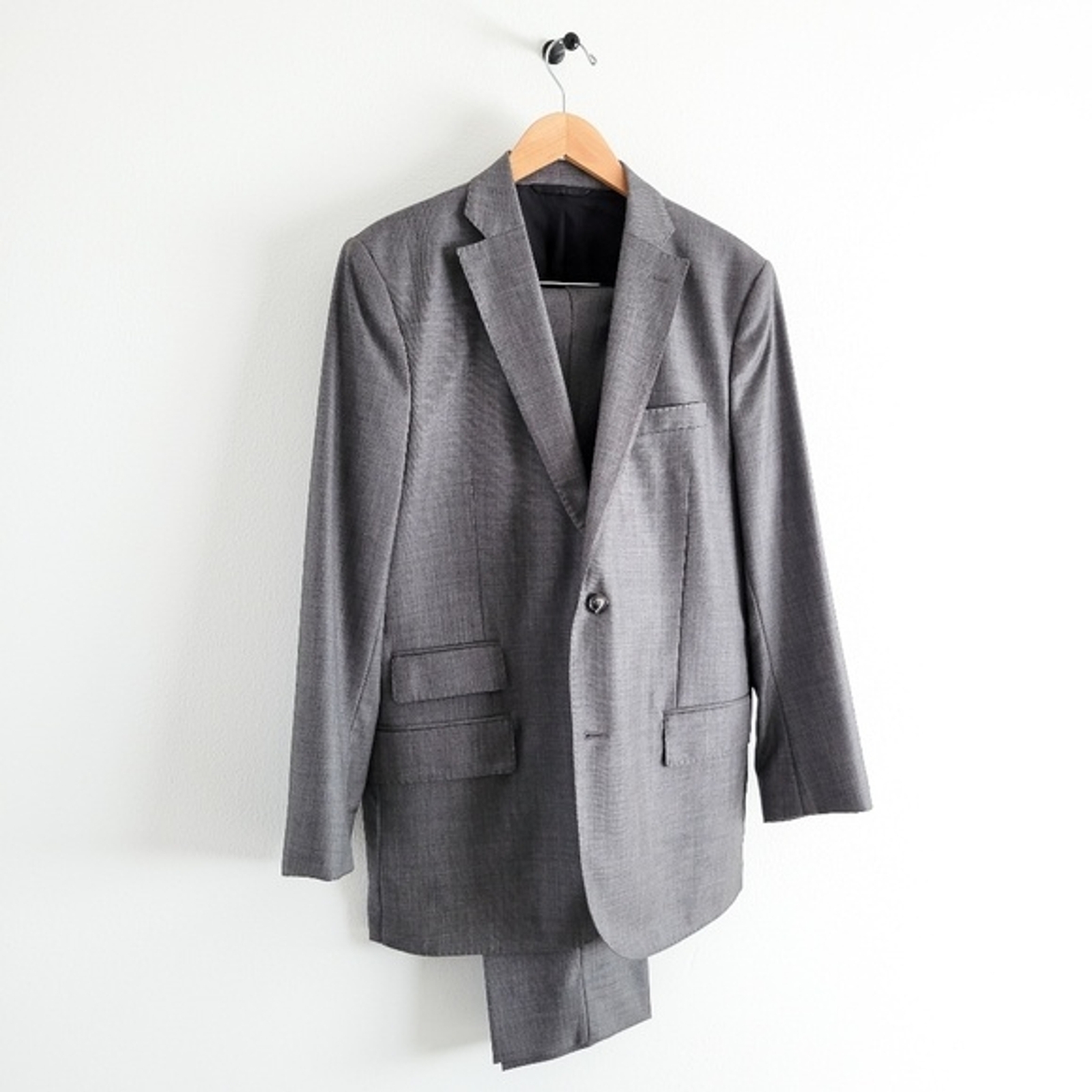 J. Lindeberg Suit Loro Piana Italian Wool Slim 120s P… Gem