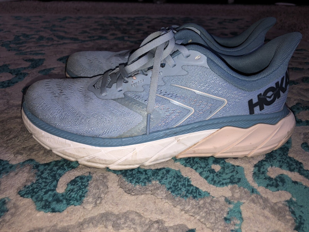 Hoka One One Arahi 5 Rubber-Trimmed Mesh Running Sneakers - Blue Size 9 2E-Wide Hoka M Arahi 5 BLACK/BLUE main image 2