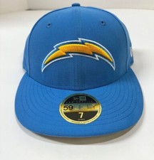 Los Angeles Chargers NFL NE Low Profile Authentic Fitted Hat-Blue