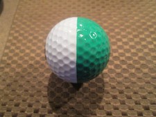 PING GOLF BALL-DARK GREEN/WHITE PING EYE2 1..POLO GOLF C.C.LOGO....NEW
