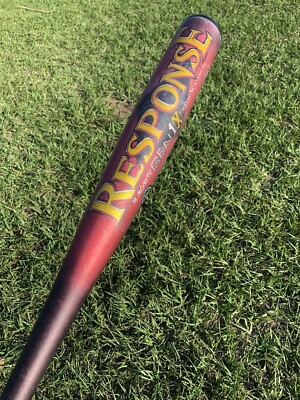 Batte De Baseball Louisville Slugger TPX Response Gen1X – 33 Pouces, 30 Oz, Scandium – Parfaite Pour Les Adultes Sur Le Terrain