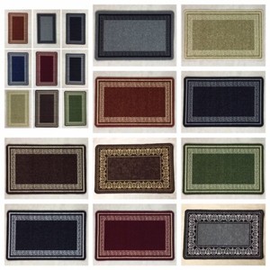 slip kitchen non washable mat runner machine hall door caravan cheap grey