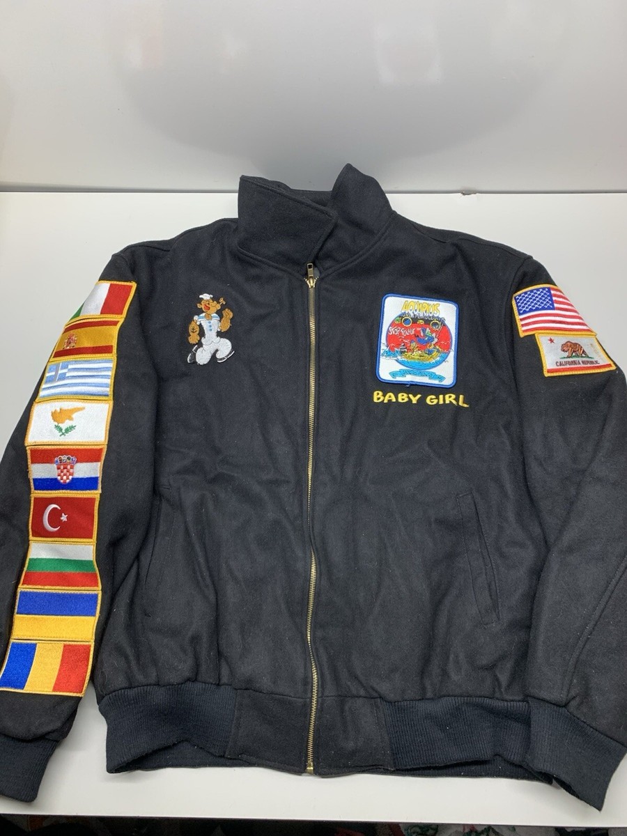 US Navy Cruise Wool Jacket USS Mc Faul DDG-74 Medium | eBay