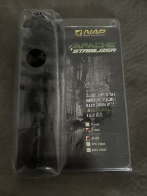 NAP APACHE 5 Noir - Stabilisateur de Chasse NAP APACHE 5 Noir - Stabilisateur de Chasse