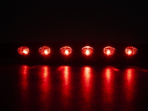 3rd LED Bremslicht Klarglas Schwarz FÜR Smart Fortwo Cabrio Coupe 451 ab 07-14 - Picture 2 of 12