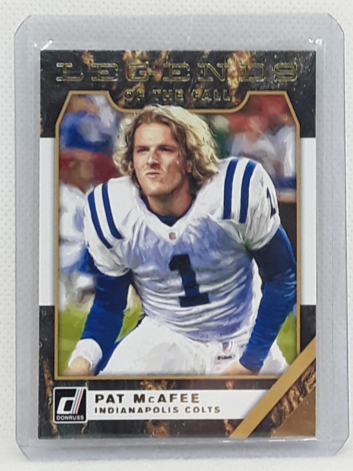 Pat McAfee 2019 Donruss - Legends of the Fall #LF-4 - Indianapolis Colts