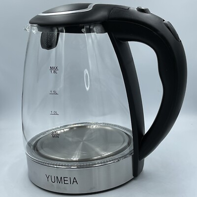 Glass Electric Kettle, Tea Kettle With LED Light,1200W