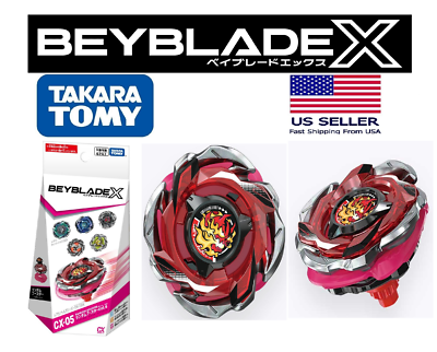 ベイブレードX CX-05-01 ヘルズリーパーT4-70K Takara Tomy BEYBLADE X CX-05 01 Hells Reaper T4-70K