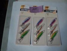 3 - ACME KASTMASTER 3 COUNT KITS ALL 1/8 OZ NIP LOT BB