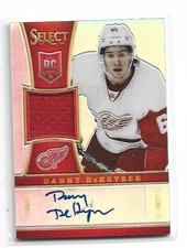 13-14 Panini Select Rookie Auto Jersey Prizm /99 Danny DeKeyser #257