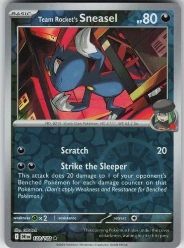 Team Rocket's Sneasel Pokémon TCG Cards for sale | eBay