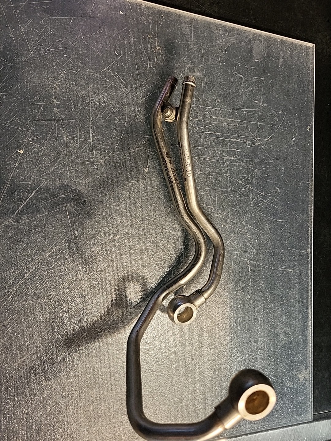 Bentley Continental 2005 Right Turbocharger Water Cooling Lines