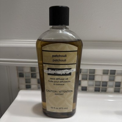 PIER 1 IMPORTS Patchouli Reed Diffuser Oil RARE 16 Oz