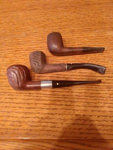 3 Briar Pipes Wally Frank Ltd. Bull Shot, Willard