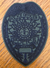 NAVAJO Indian Tribe ARIZONA small TRIBAL POLICE PATCH