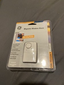 GE Magnetic Indoor Window Alarm Security Sensor Easy Install NEW