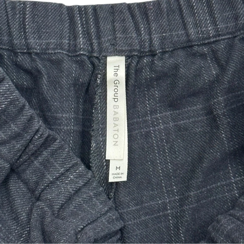 Pantalones de lana a cuadros grises Aritzia The Group by Babaton - talla mediana Foto 2 de 4