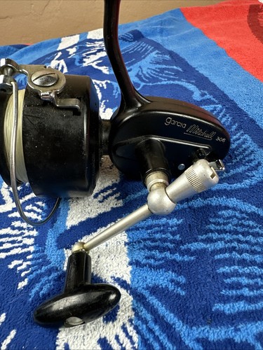 Vintage Garcia Mitchell 306 Spinning Reel Made in France!! - Picture 3 of 6