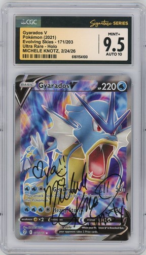 Gyarados V graded CGC 9.5 for sale on eBay