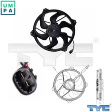 FAN ENGINE COOLING 826-0006 FOR PEUGEOT 307/SW/Break/CC CITROEN C4/II/PALLAS 307