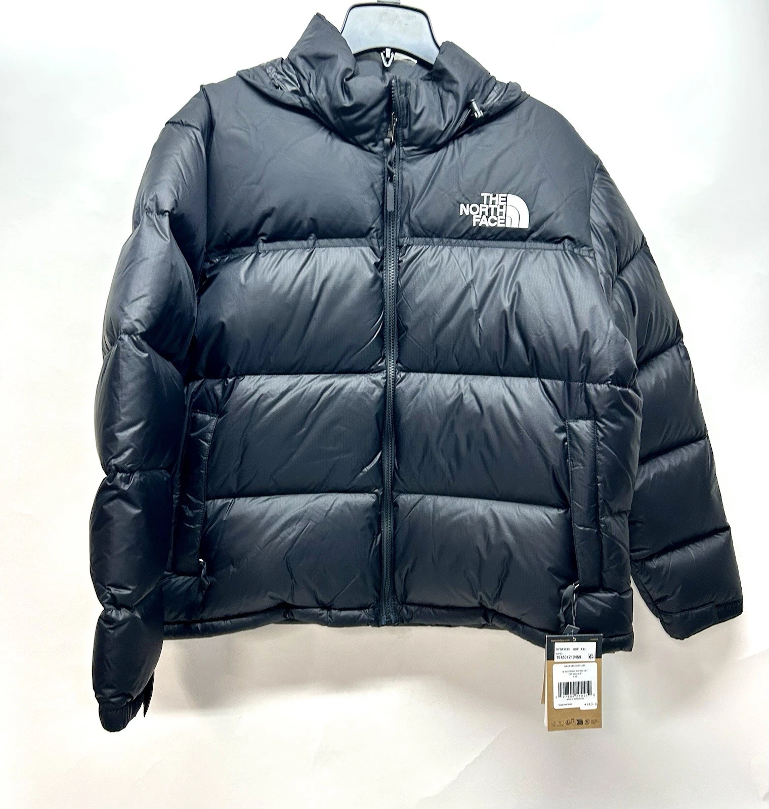 The North Face 1996 Retro Nuptse 2XL Puffer Jacket 700 Down Black (NF0A3XEO)