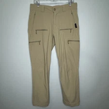 Beyond Clothing Systems Men’s Beige Velox Softshell Pants Size 32 Short