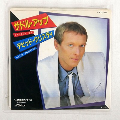 DAVID CHRISTIE SADDLE UP VICTOR VIPX1689 Japan VINYL 7