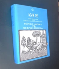 AMOS - Andersen & Freedman  (hc/dj)  THE ANCHOR BIBLE  (Volume 24 A )  1st Ed.