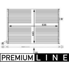 ? MAHLE LOW TEMPERATURE COOLER CHARGE AIR COOLER CIR 25 000P NEU DE STOCK